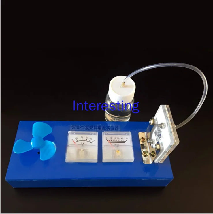 26021 Hydrogen Fuel Cell Experiment Demonstrator Type 2 Chemical Experiment Apparatus Teaching Instrument with Electric Meter Zpaxo Default Title