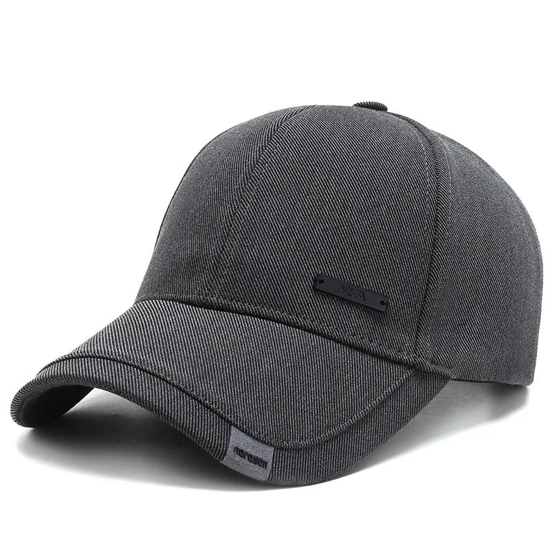 Unisex Adjustable Baseball Cap – Hip Hop Sun Protection Hat Baseball Cap Zpaxo Dark Grey