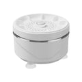 Fruit Washer, Automatic Water Washing Purifier Machine for Fruits, Vegetables, Meat, Seafood, Tableware, Utensils, Kitchen Zpaxo White