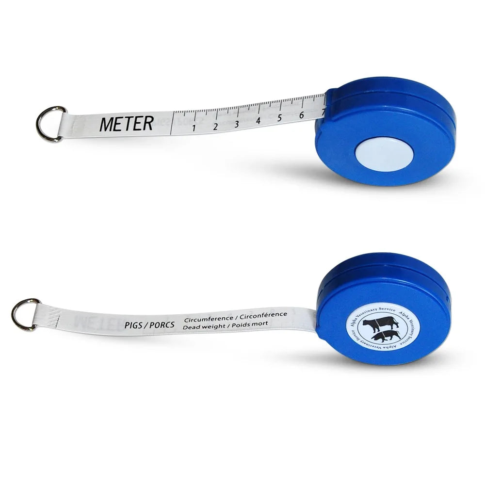 Animal Cattle Goat Pig Body Weight Measure Tape Farm Cow Vet Tools