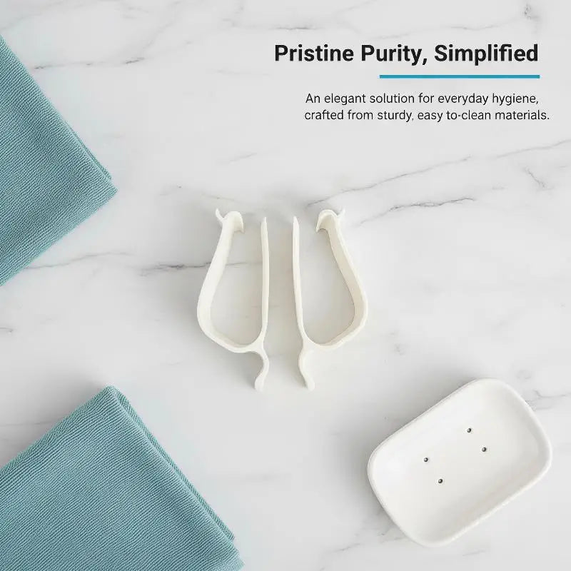 Anti Loose Toilet Seat Stabilizer 1 Touch Lid Handle No Drill Install Zpaxo