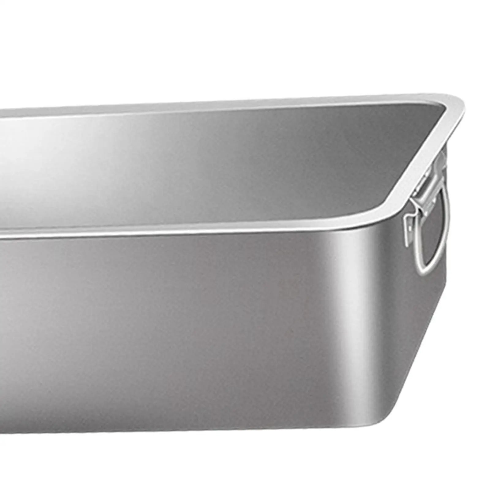Open Pet Litter Box Cats Bedpan Non Stick Smooth Surface Indoor Zpaxo