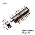 Stainless Steel Door Lock Self-locking Automatic Spring Latch Zpaxo A10