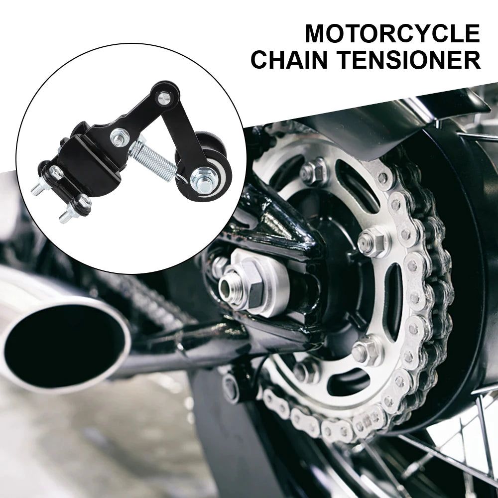 Motorcycle Chain Adjuster Tensioner 4 Wheeler Motorized Bike