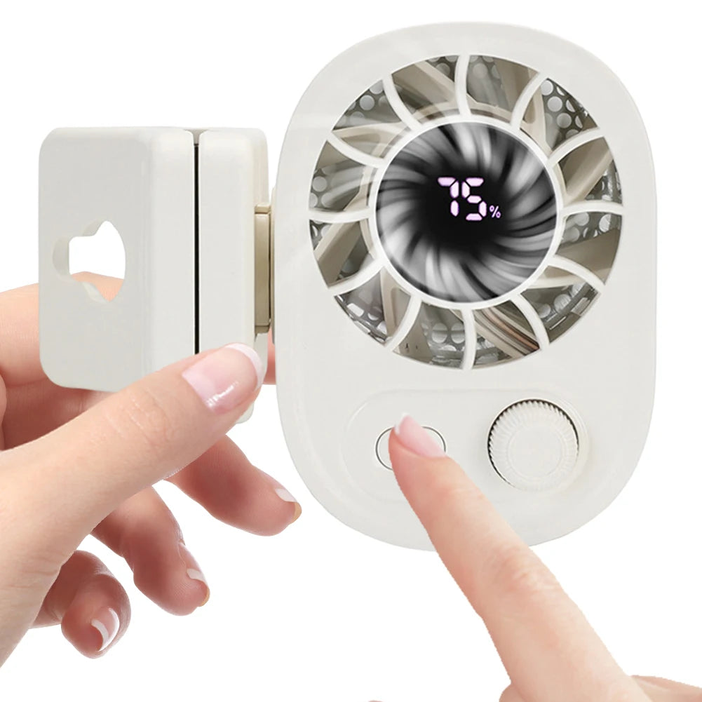 Outdoor Clip Waist Fan Clip On Portable Waist Cooling Fan Multi-Purpose Stepless Speed Hanging Fan for Camping Outdoor Jobsite Zpaxo