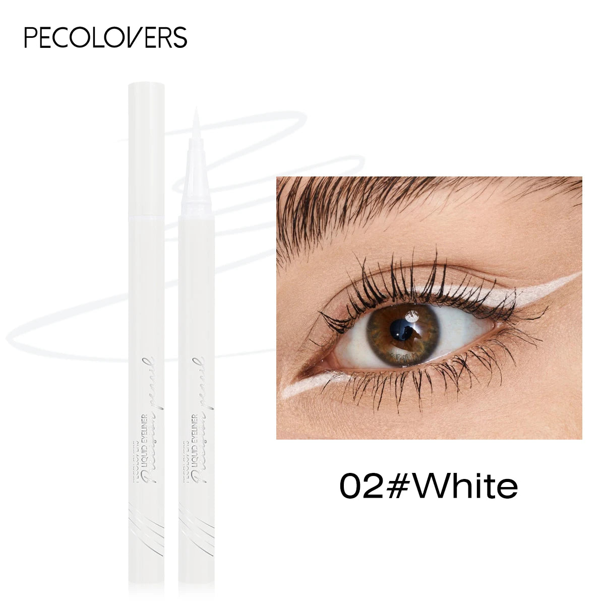 Eyeliner Liquid Pen Matte Smooth Quick Dry Waterproof Ultra-thin Zpaxo 02
