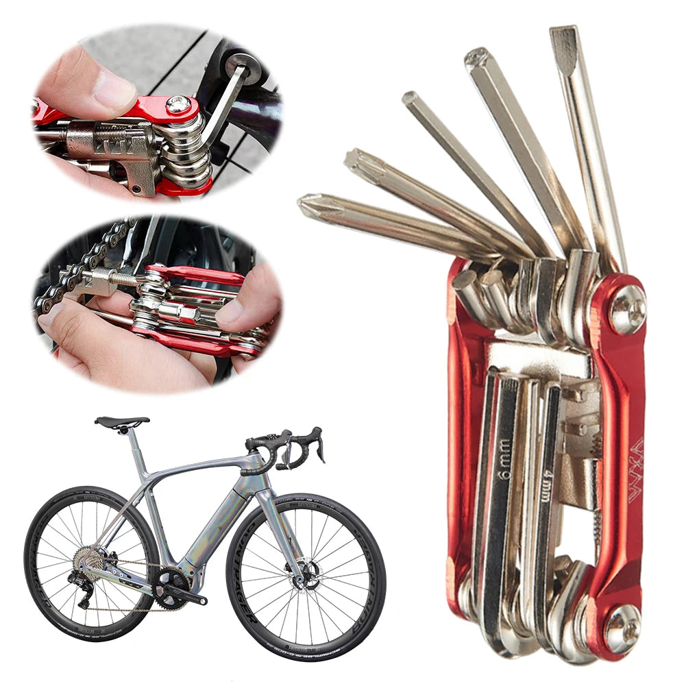 1 Compact Bicycle Tool Wrench Screwdriver Torx Bike Repair