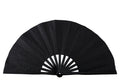 Traditional Portable Folding Fans, Chinese Hand Fans, and Tai Chi Folding Fans Suitable for Martial Arts Training and Dance Zpaxo black Fan