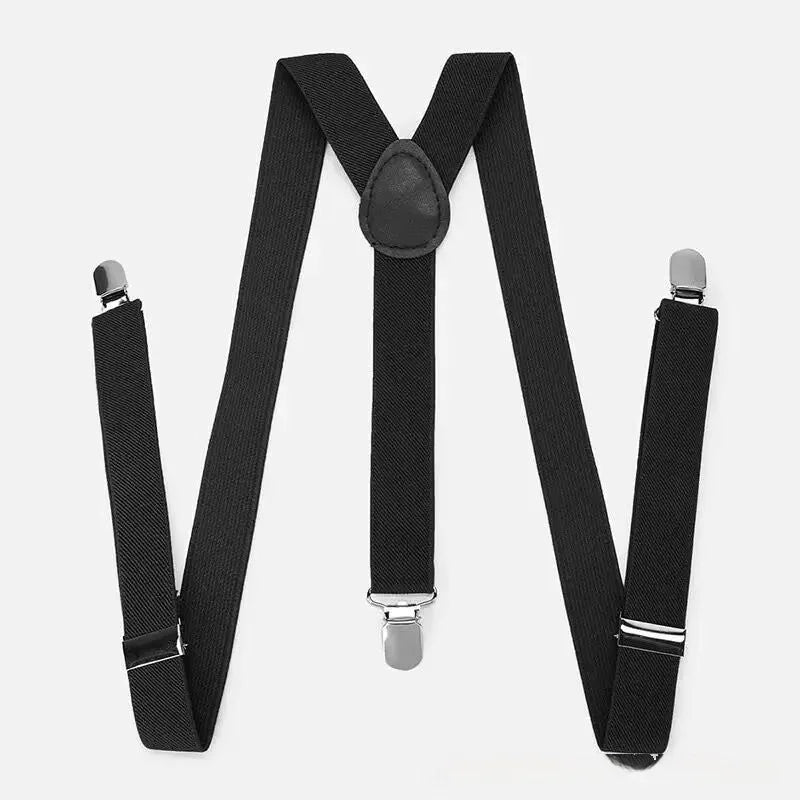 Elastic Adjustable Suspenders for Adults And Kids - Men Women Braces Suspender Set for Children Boys Girls Wedding Accessories Zpaxo