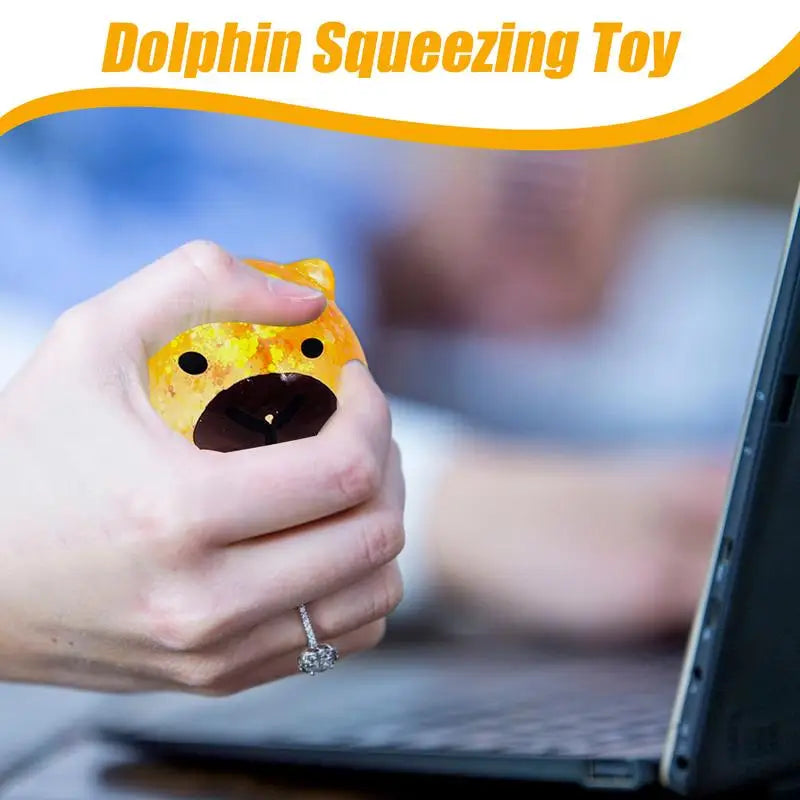 Kid Squeeze Toys Capybara Rubber Squeeze Model Slow Rebound Pinching Toys For Traveling Home Outdoor School Zpaxo