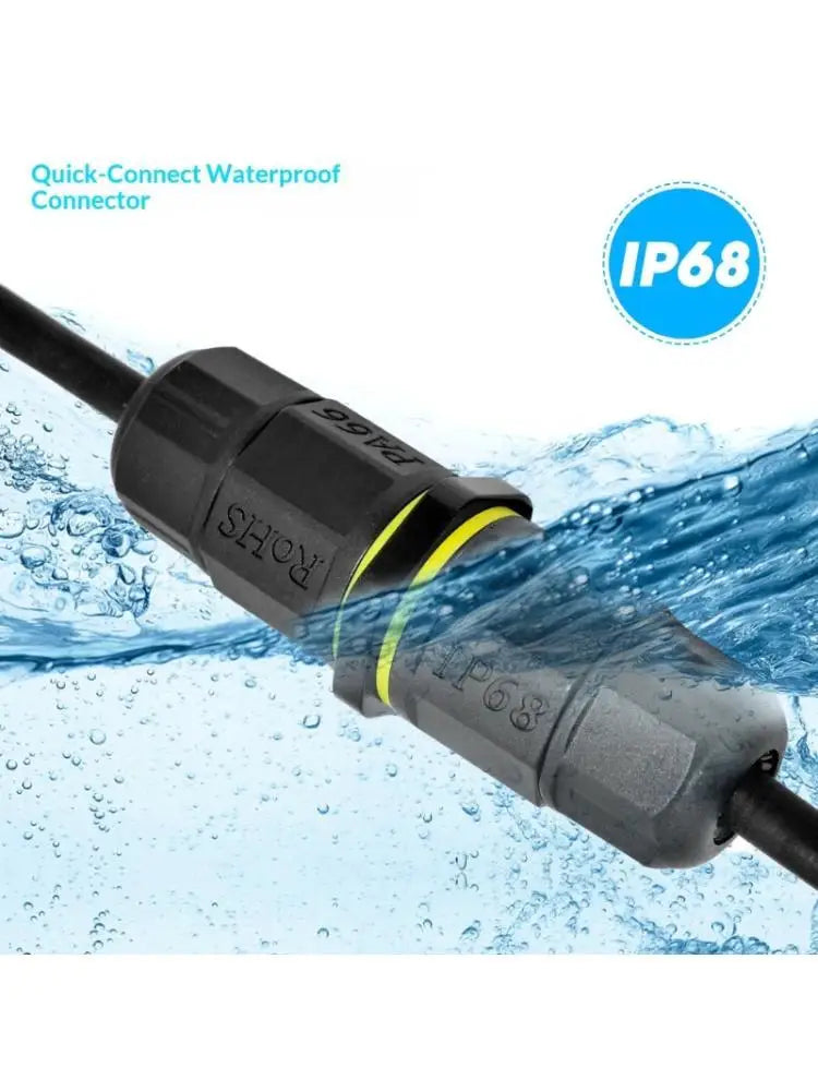 652F Flame Retardant Screwless Terminal Connector IP68 Wire Zpaxo