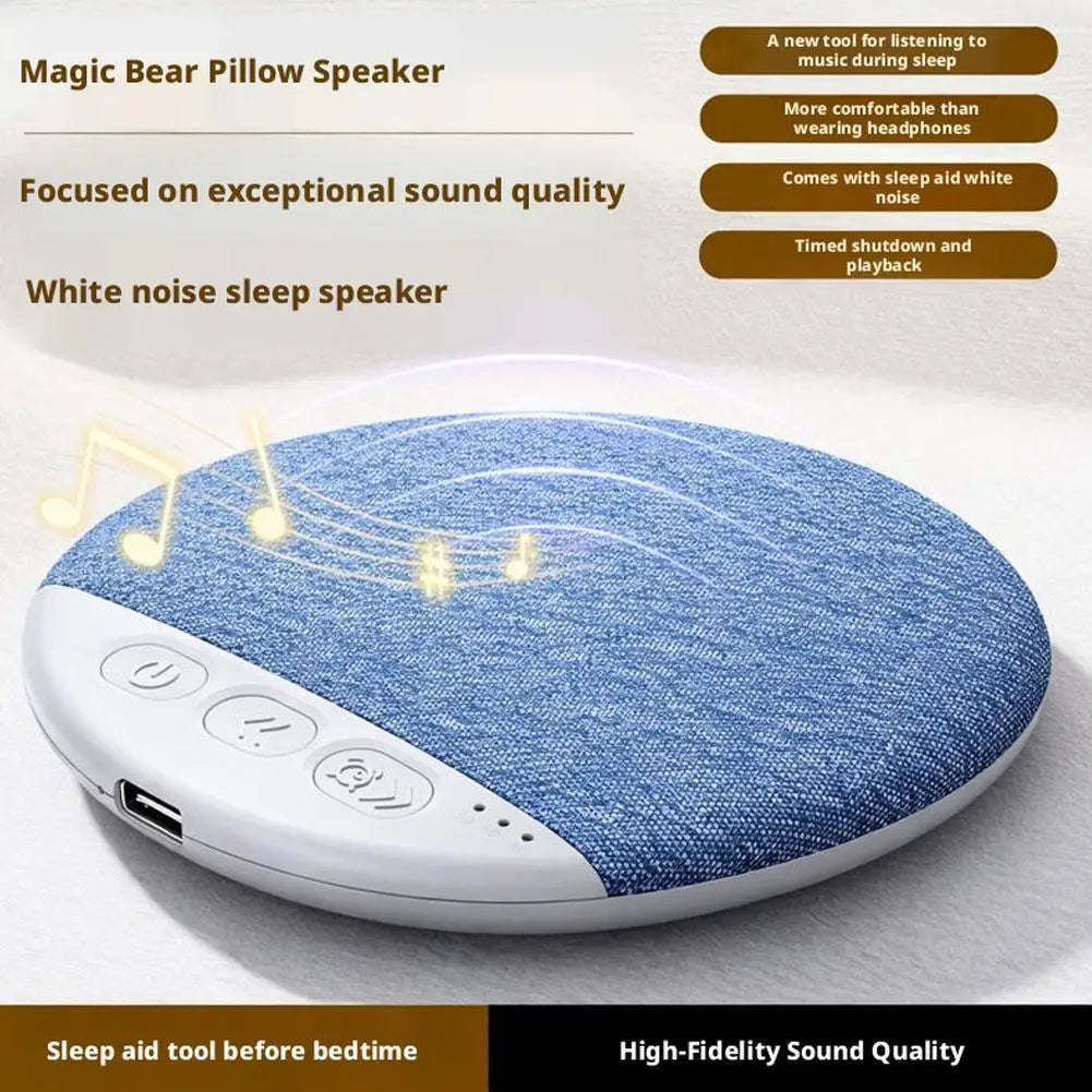 Bluetooth Under Pillow Speaker – White Noise & Sleep Timer Bluetooth Pillow Speaker Zpaxo