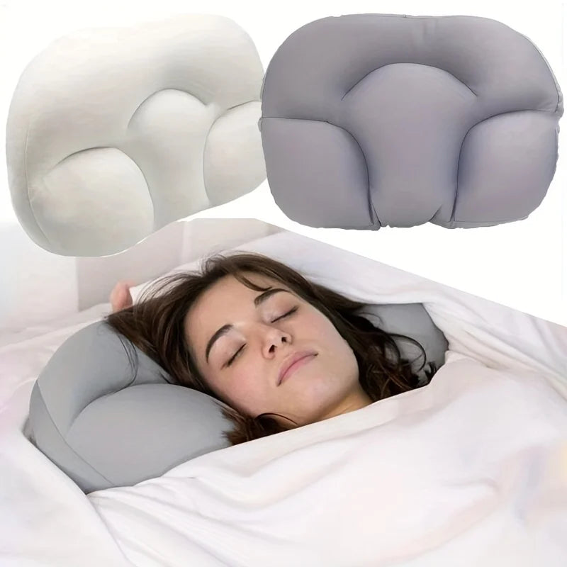 Medium Soft Neck Support Pillow Portable Egg Shaped Comfortable