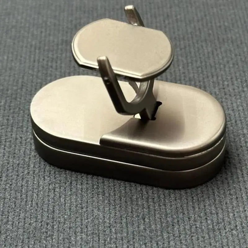 Fidget Slider Magnetic Metal Spinner Toy Portable Push Card Slider Sensory Spinner For Home Travel School Zpaxo