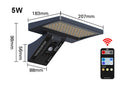 Outdoor Solar Wall Lights Waterproof Sensor Remote Control 4 Modes Zpaxo 80W 3000K-6000K China Mainland