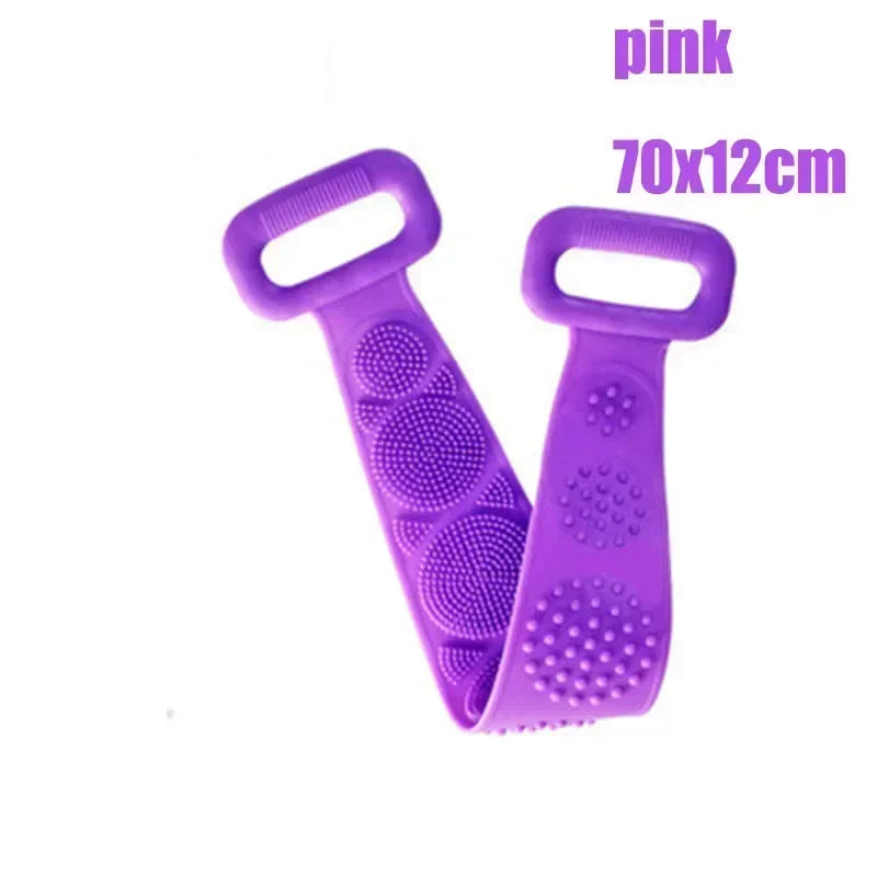 Anti-slip Shower Foot Scrub Massager - Anti-slip, Easy To Clean, Enhanced Exfoliation and Relaxation Bathroom Massage Pad Zpaxo purple bath towel