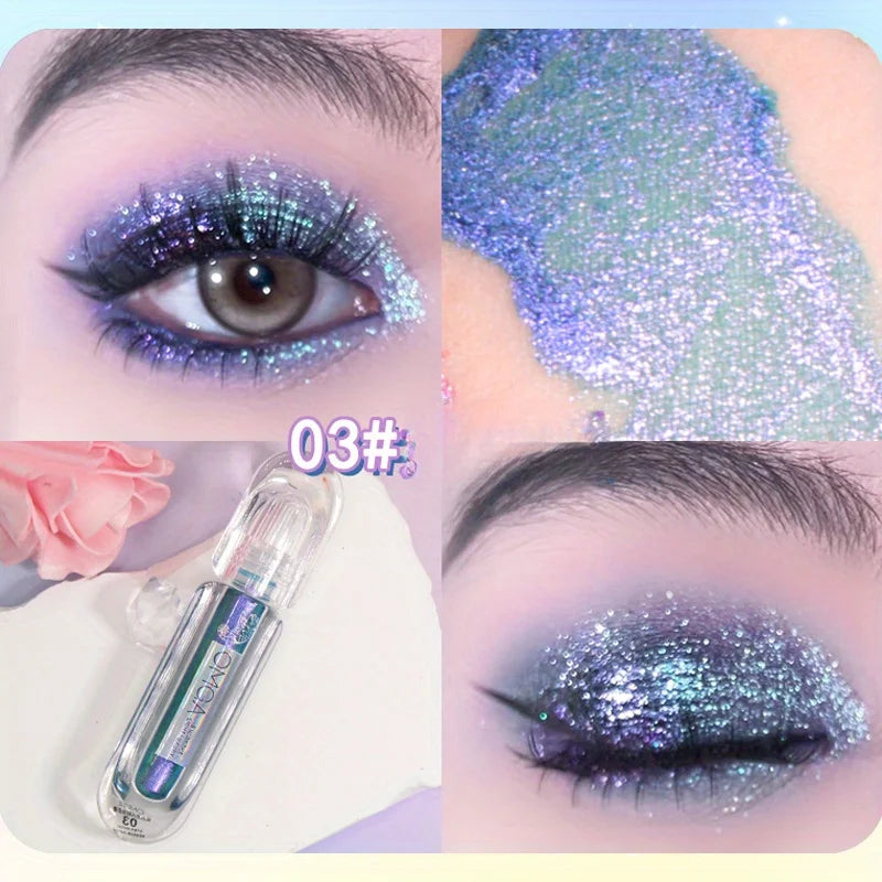 Chameleon Flash Diamond Eyeshadow Liquid Zpaxo 03