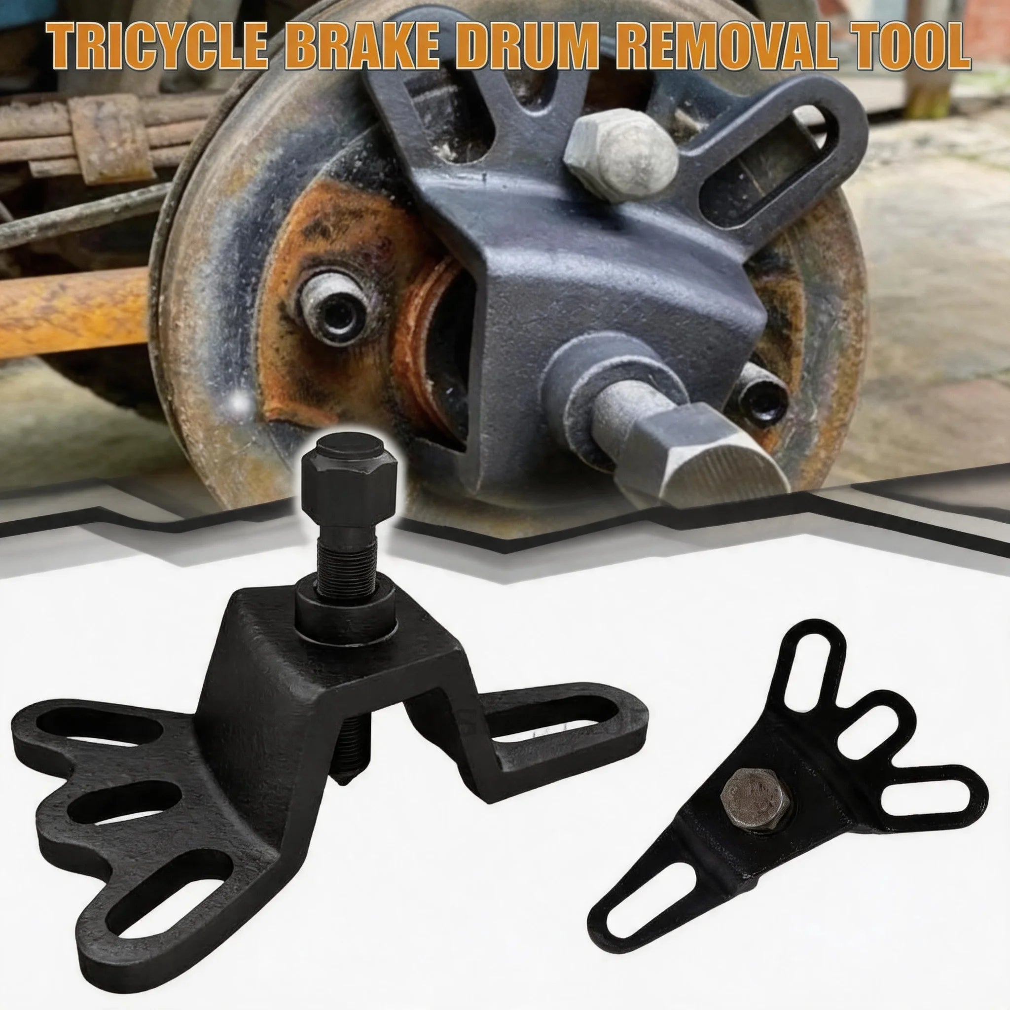 Universal 4-Hole Brake Drum & Wheel Hub Puller – Motorcycle