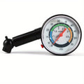 Analog Gauge Tire Pressure Dial Meter Precision Auto Inflation Zpaxo Black