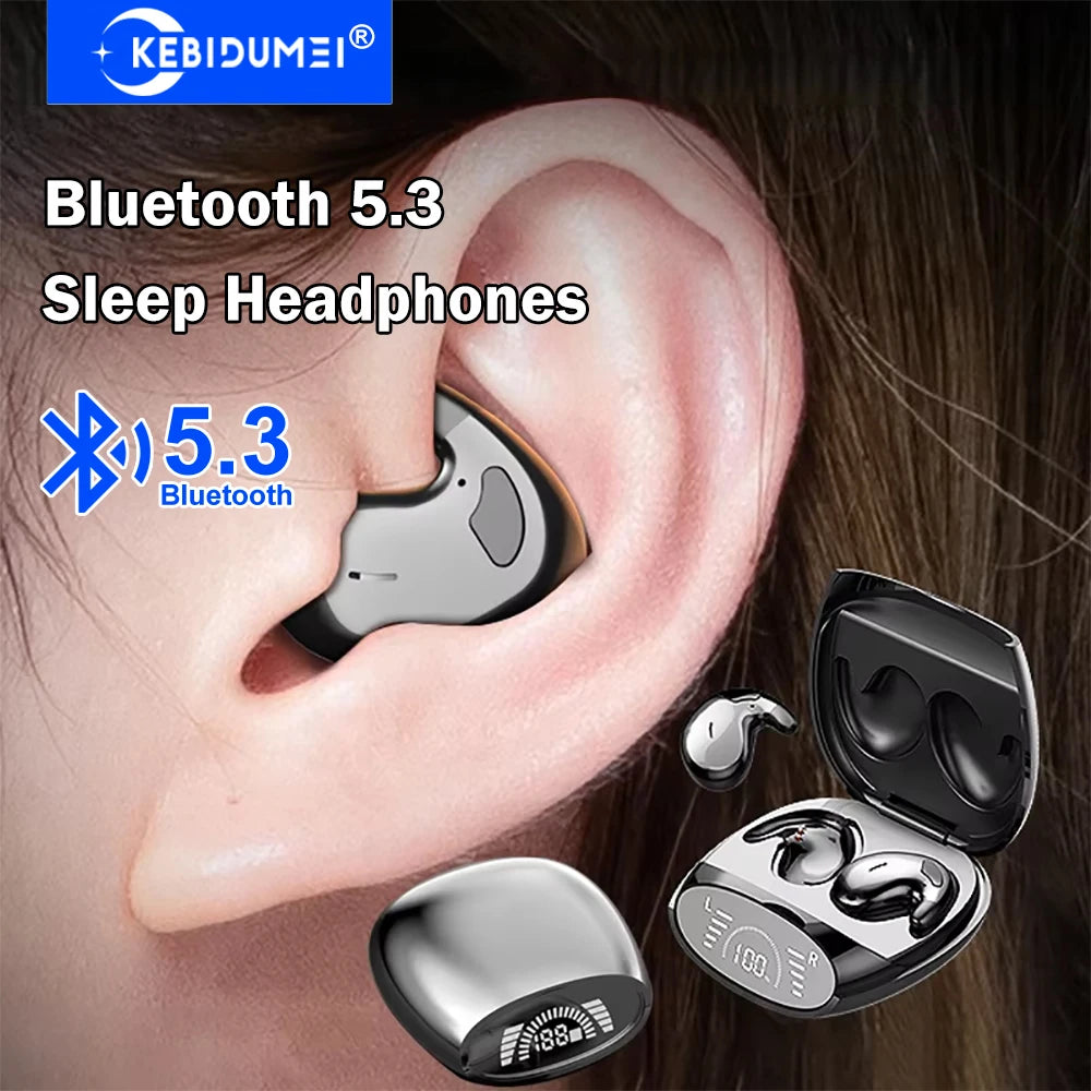 KEBIDUMEI Sleep Earbuds Bluetooth 5 3 Invisible Earphones Noise