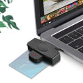 Card Reader Portable EMV Card External Reader Bank Tax Declaration Accessories Support for Windows for OS Zpaxo China Mainland