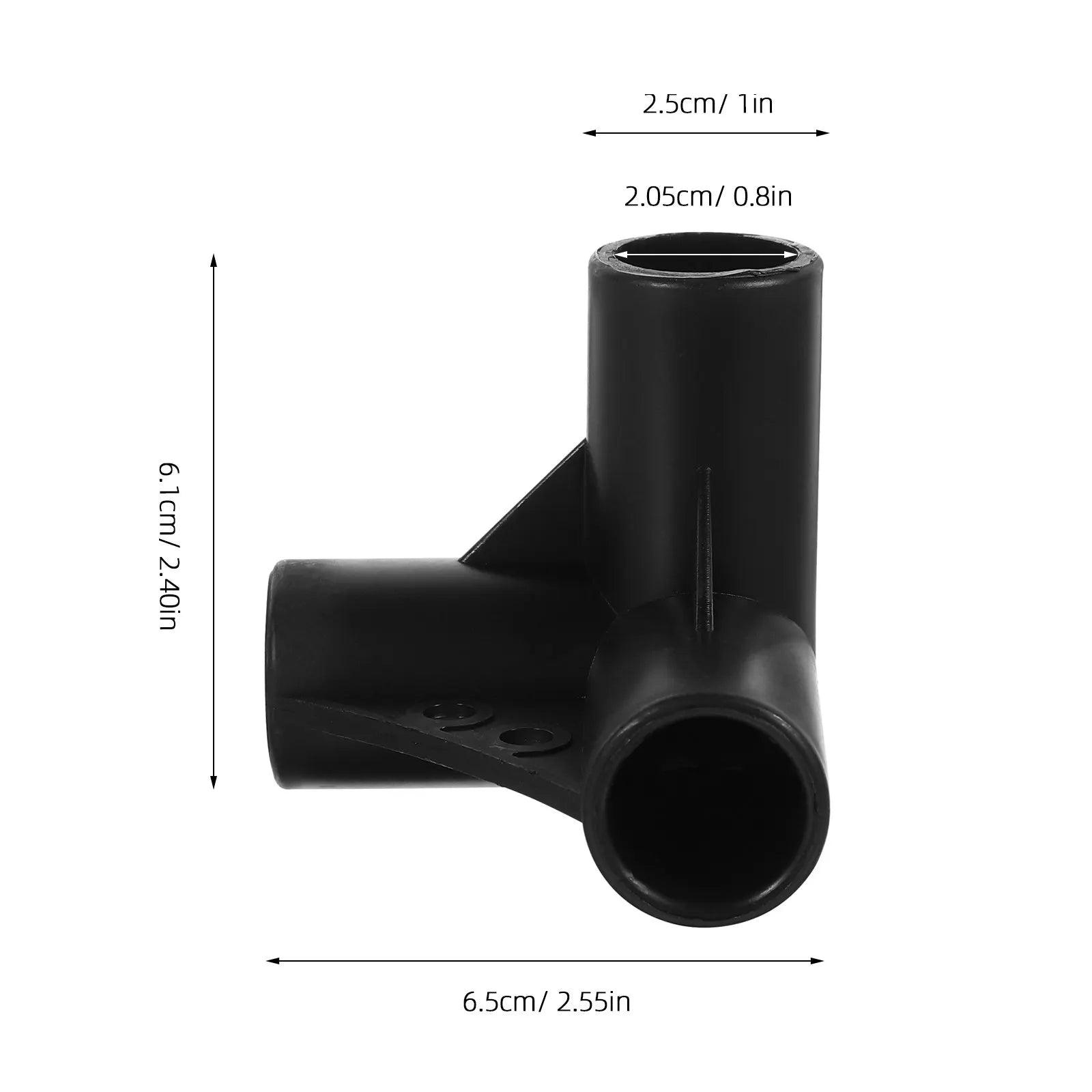 10Pcs Premium PP 3-Way 4-Way Corner Connectors for Greenhouse Grape Trellis Sunscreen Shed Gardening Plastic Tube Fittings 20Mm Zpaxo