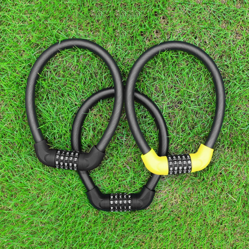Universal MTB Scooter Combination Lock Motorcycle Anti-theft Steel