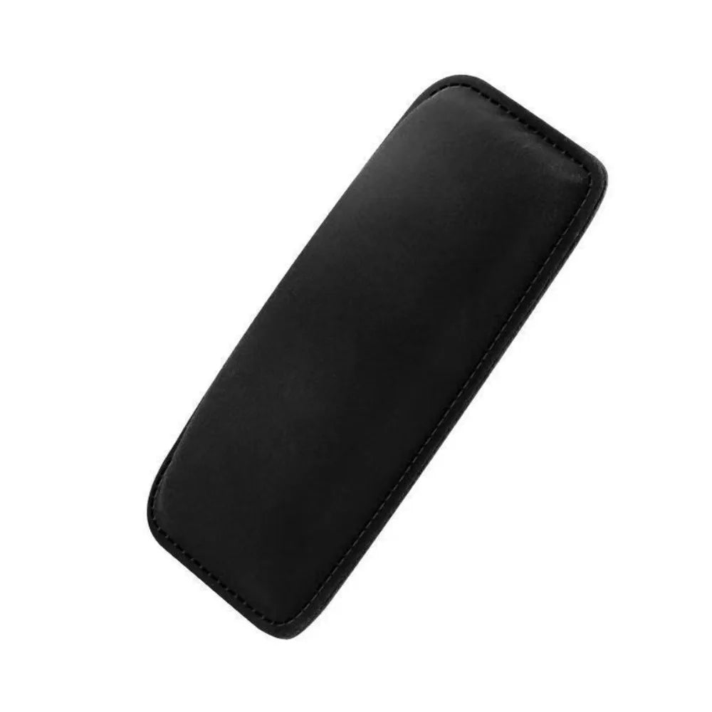 Durable Soft Car Knee Cushion Universal Suede Door Armrest Pad Thigh Zpaxo black Black Line