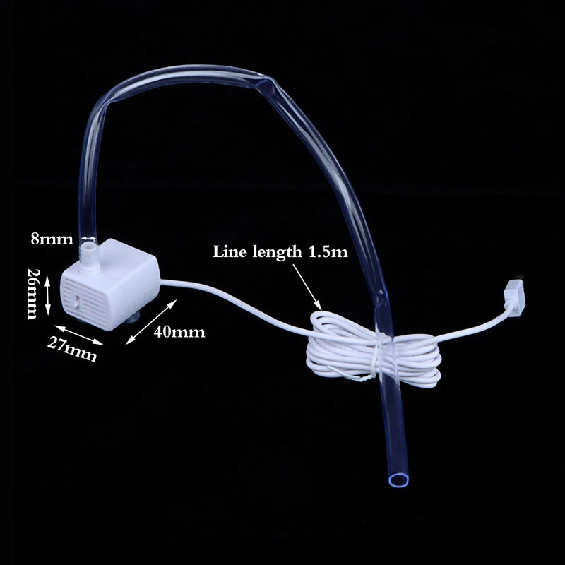 Anti-dry Burning Motor Replacement Water Pump Pet Cat Fountain