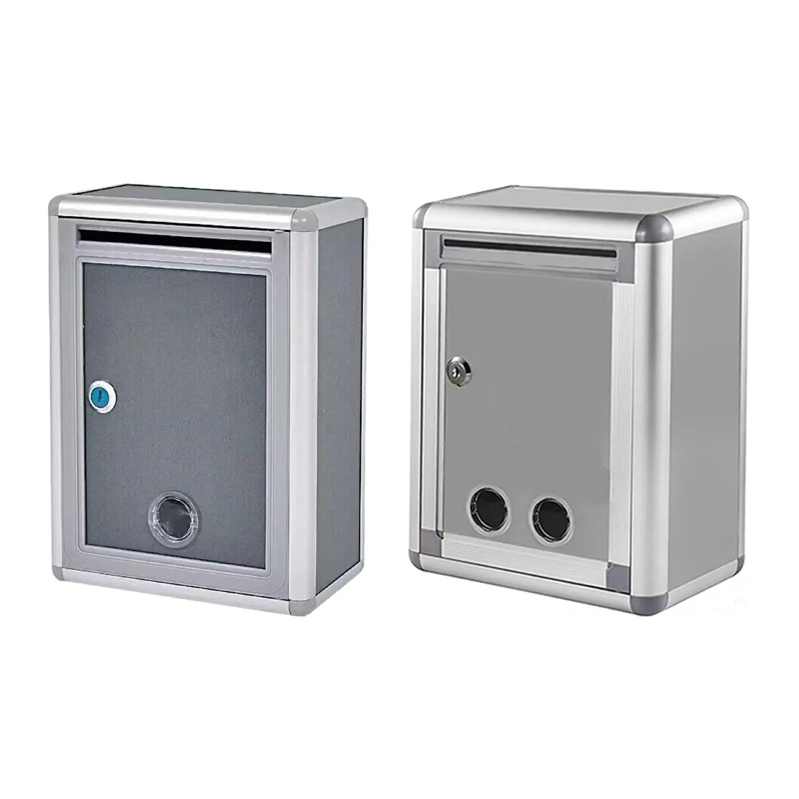Rustproof Metal Mailbox Key Wall Mounted Drop Box Custom Blank Design Zpaxo