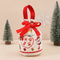 Velvet Christmas Apple Candy Gift Bag – Festive Eve Treat Bag Holiday Gift Bag Zpaxo Style3 Other