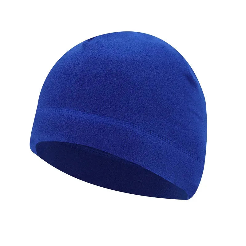 Windproof Fleece Beanie Hat – Unisex Skiing & Cycling Cap