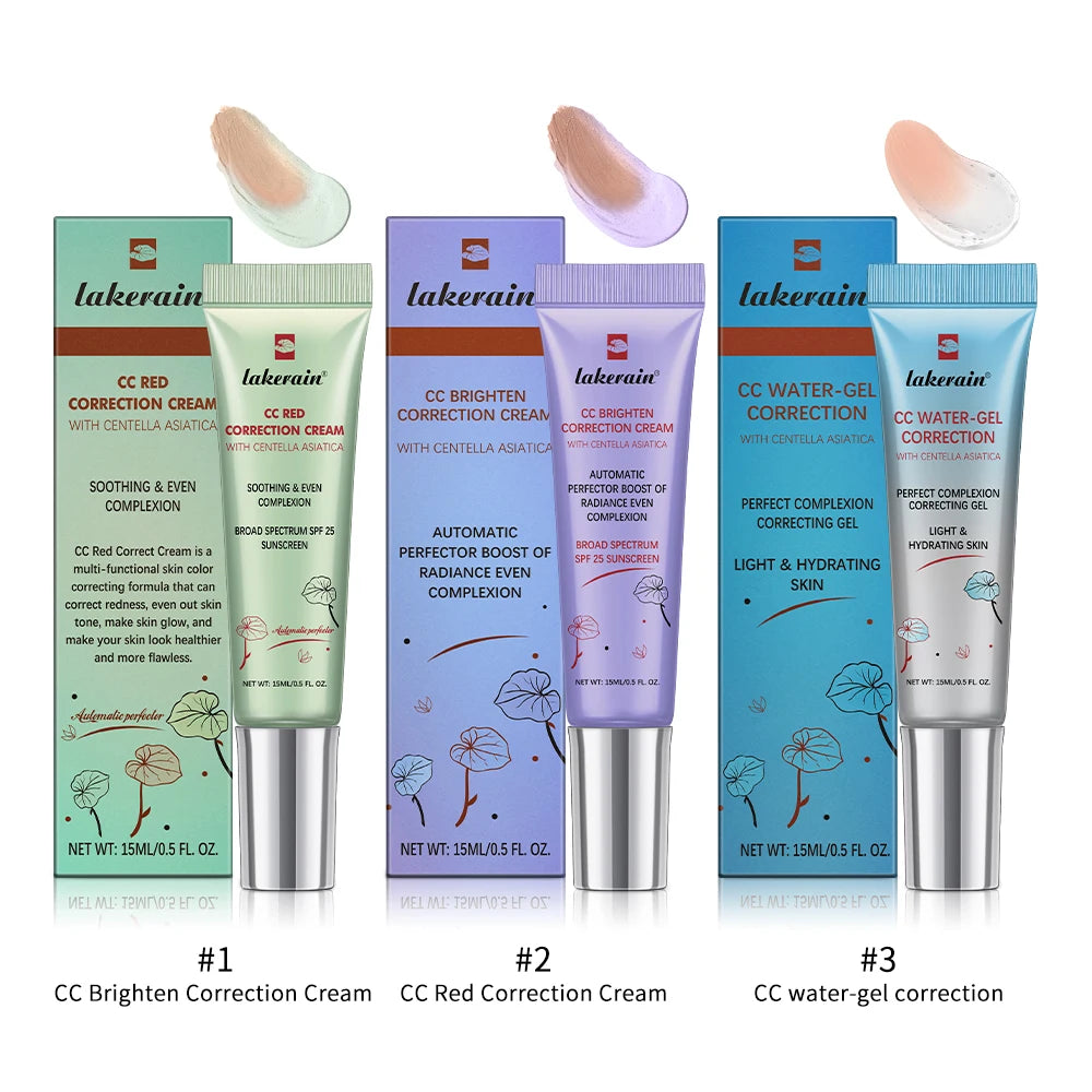 CC Cream Centella High Coverage Foundation Foundation Cream for Face Base Makeup Color Changing Liquid Foundation Korean Makeup Zpaxo