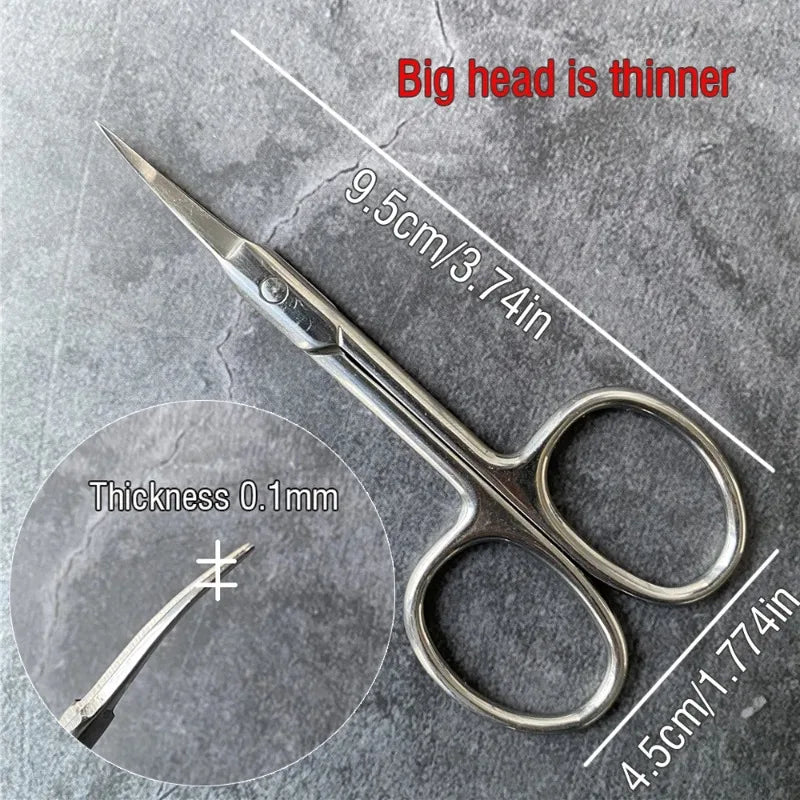 Dead Skin Remover Stainless Steel Curved Tip Thin Blade Cuticle