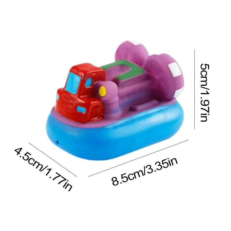 Boats For Bathtub Water Pool Toys Set Of 6 Toddler Bathing Playing Supplies For Boys Girls Swimming Pool Entertainment Tool Zpaxo
