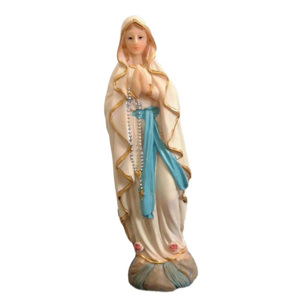 Blessed Luther Sculpture Desk Display Religious Catholic Figure Lady of Luther Figurine for Shelf Office Tabletop Home Desk Zpaxo 13cm