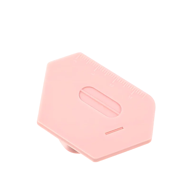 Sewing Magnetic Seam Guide Polygonal Anti-curling Positioner Home Zpaxo Pink