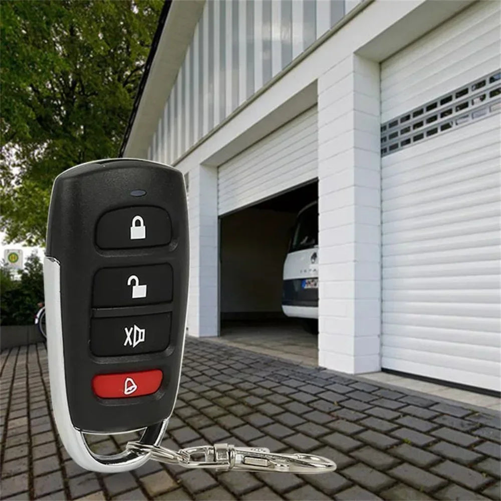 1-50PCS 433 Mhz Universal Garage Door Control Remote Control Fixed Learning Code Clone Self-copying Automation For Gates Zpaxo