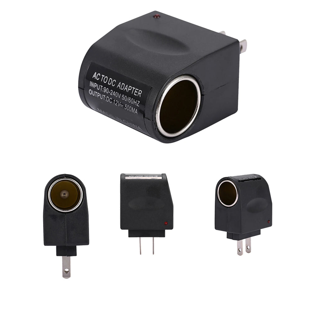 Wall Power AC 12V DC Car Charger Cigarette Lighter Converter Adapter