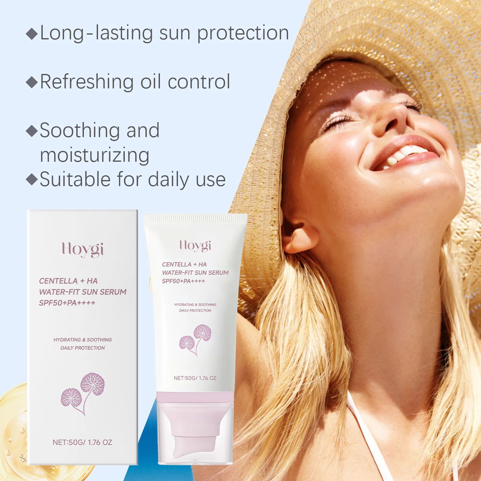 Centella Facial Serum Hydrating Cream Oil Control Moisturizing Zpaxo