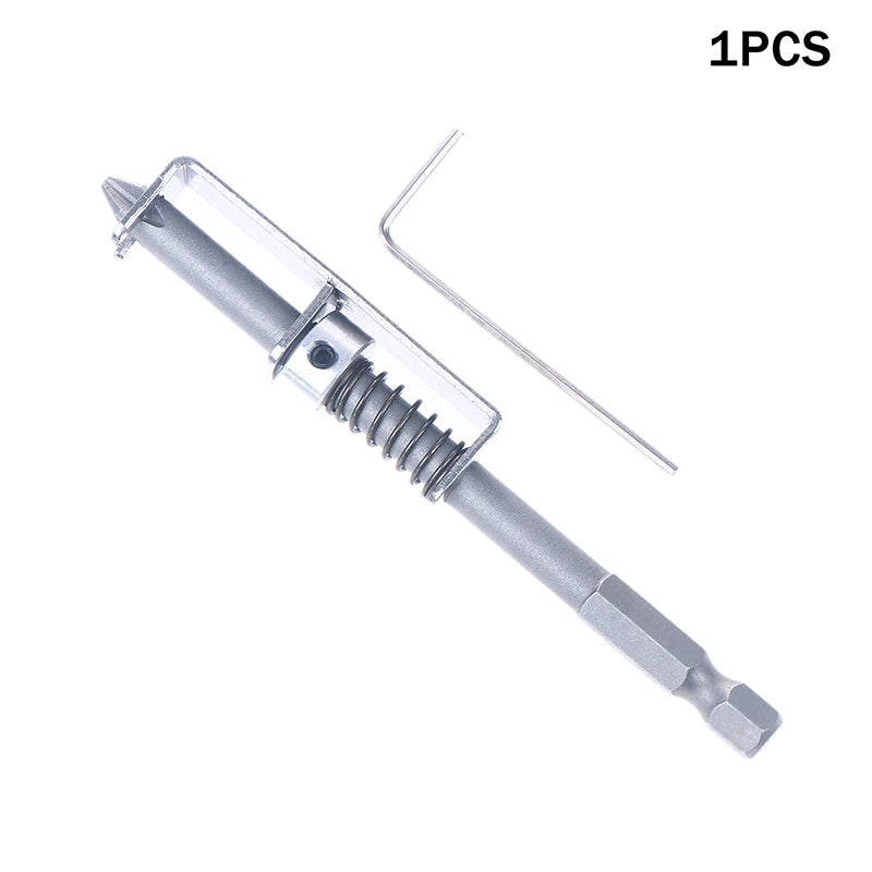 Anti-Drop Screwdriver Bit Spring-Loaded Screw Holder Bit Wear Resist Universal Screw Retaining Tool For Electricians Mechanics Zpaxo A1