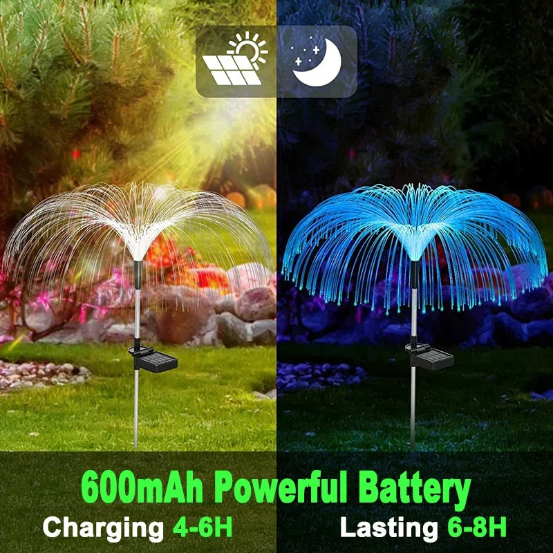 Solar LED Lights Outdoor Lighting Shower Waterproof Sun Powered Light Zpaxo