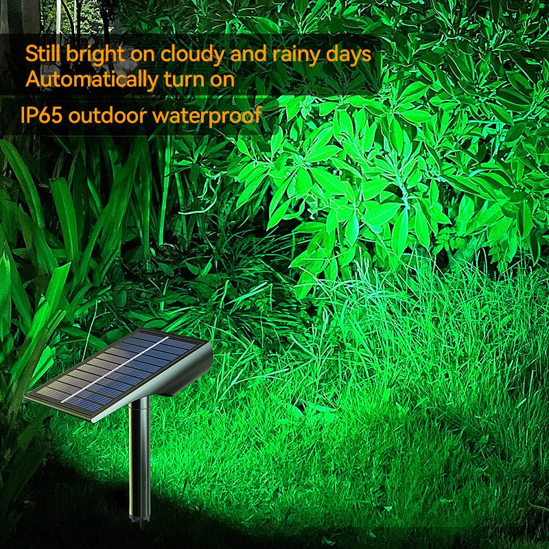Solar Powered Tree Light Outdoor Dual-use Spotlight Landscape