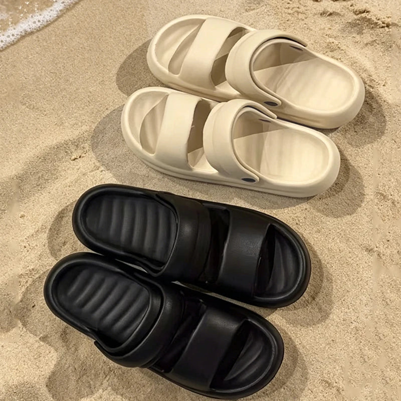 Men's Fashion Summer Slippers Outdoor Soft Sole Non-slip Beach