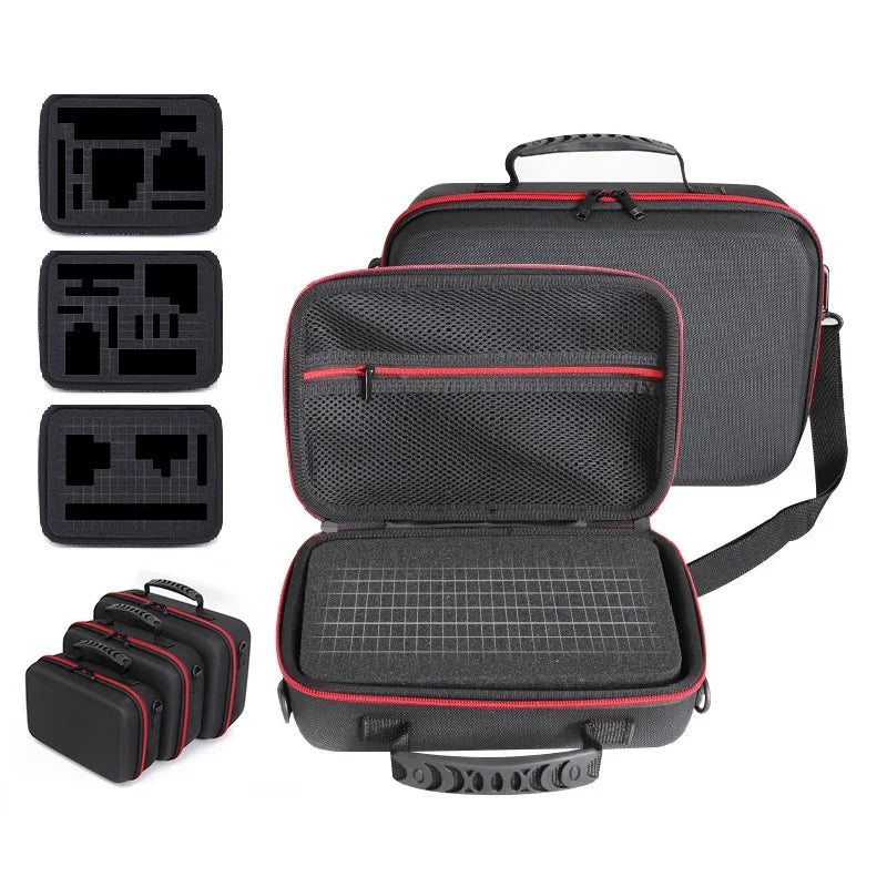 Protective Hard Drive Carry Case Bag Customizable Foam Insert Digital Zpaxo