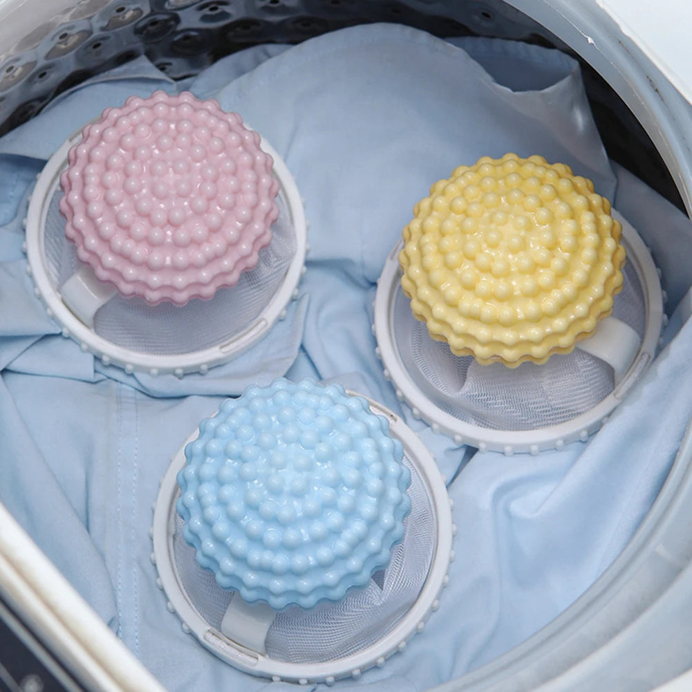 Washing Machine Hair Filter Laundry Floating Lint Catchers Ball