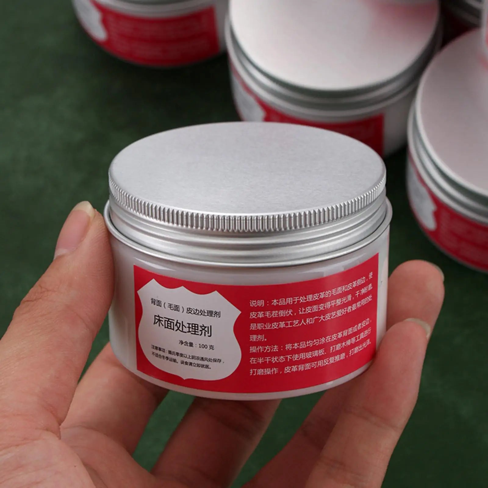 100ml Leathercraft Protective Smoothness Shoes Bags Leathers Care Leather Finish Leather Edge Burnisher Leather Burnisher Zpaxo