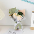 3-Head Soap Rose Bouquet – Floral Gift & Home Decor