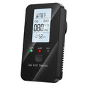Natural Gas & Carbon Monoxide Detector, Plug in Carbon Monoxide Alarm,Propane,Methane,4-in-1 Combustible Gas & CO Detector Alarm Zpaxo Black EU Plug