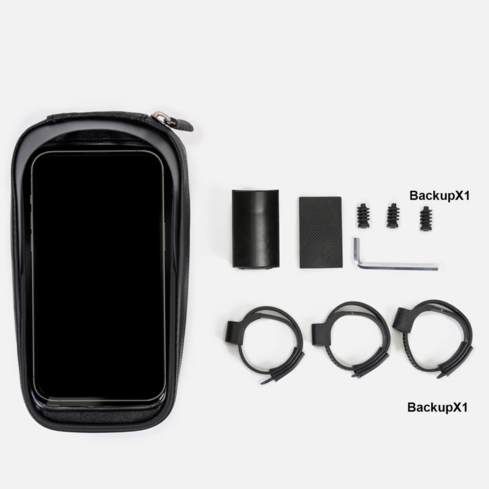 Front Bicycle Pouch Waterproof Cycling Accessories TPU Touchscreen